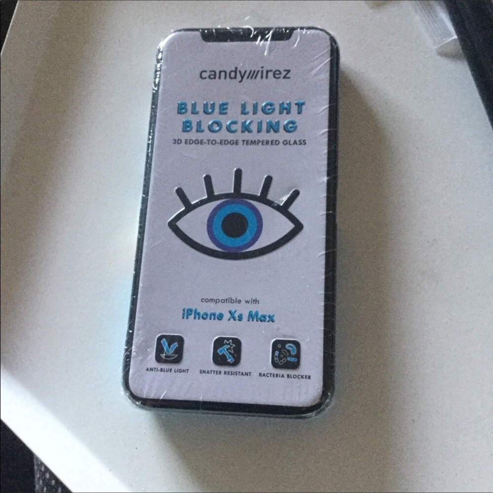 CANDYWIREZ BLUE LIGHT BLOCK SCREEN IPHONE XS MAX NWT